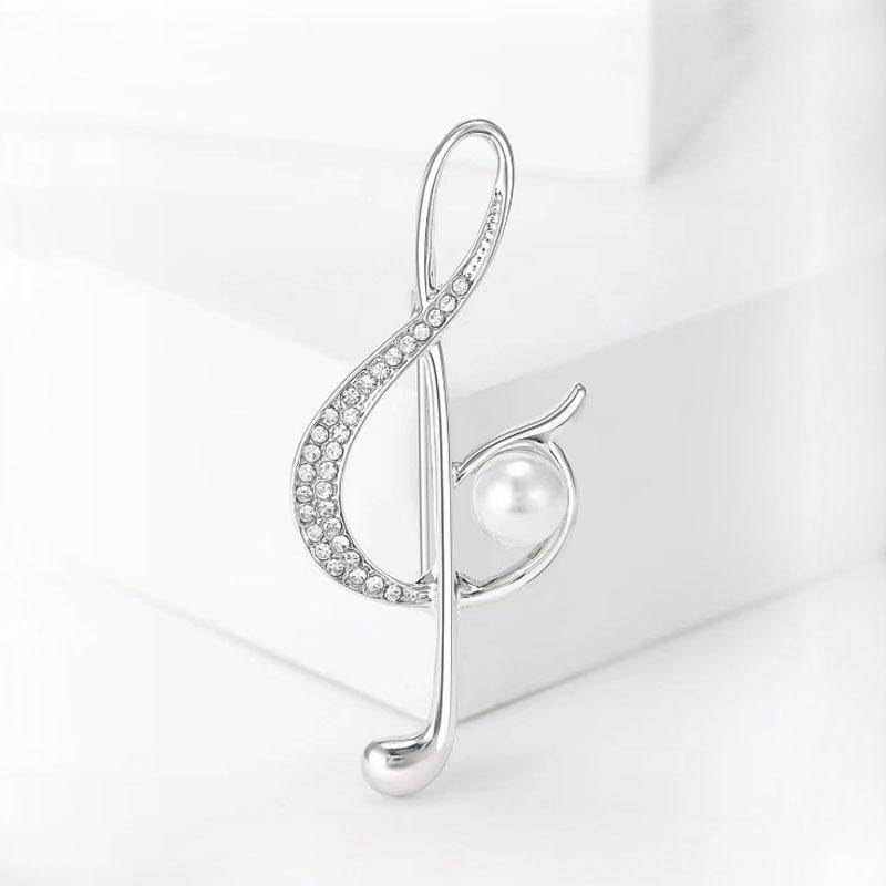 

Брошь Женская Элегантная Музыкальная Нота Шарм Ювелирные Изделия 1 pc