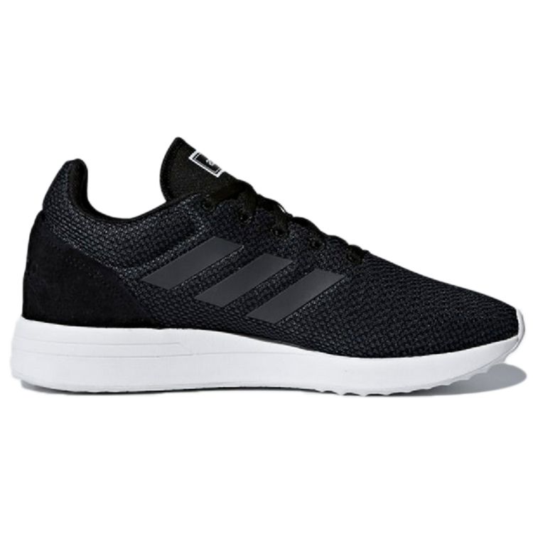 Adidas Neo Run 70S Sports Fabric Non-Slip Wear-Resistant Low-Top Marathon Running Shoes Unisex Sneaker Carbon-Black B96564