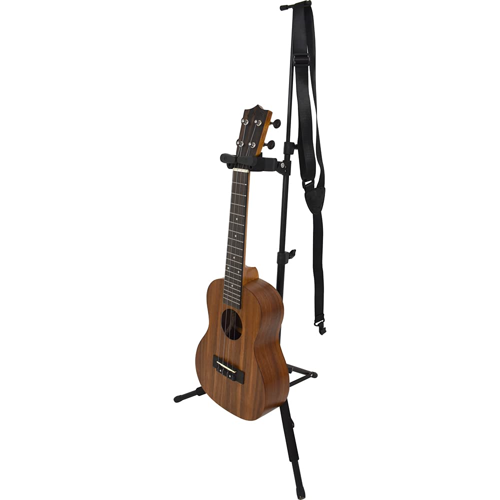 Toughtics Locking Ukulele Violin Stand Automatic Gate Rock System TOUGH-TX & TX-GS03UV