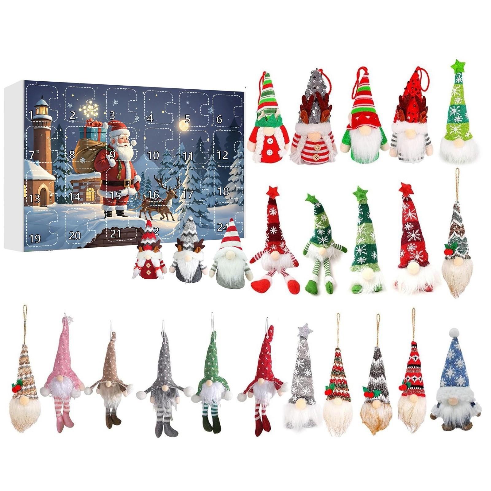 

Christmas Countdown Calendar (24 Pieces Dolls) One Size
