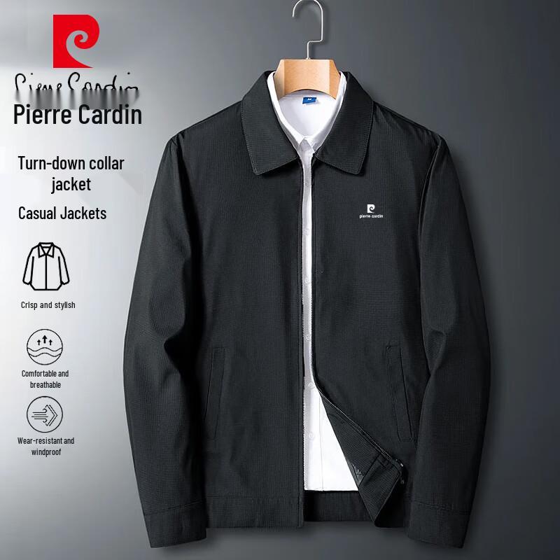 

Pierre Cardin Men s Spring/Autumn Lapel Business Casual Jacket XL