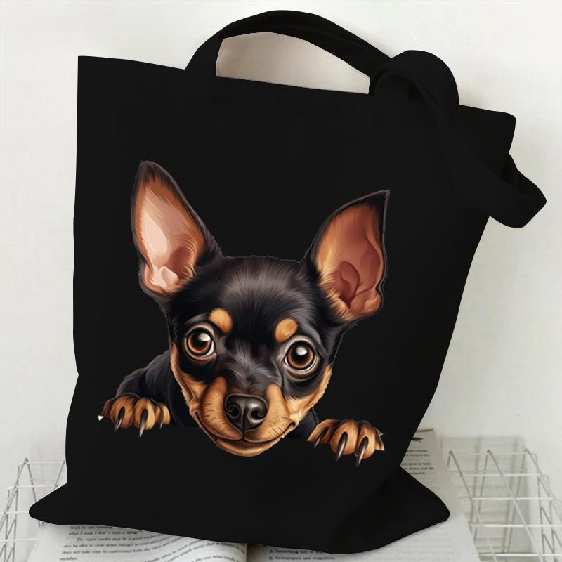 

Женские 3D аниме-сумки с собаками, забавная модная сумка через плечо с изображением животных и собак, сумка для отдыха и любителей собак