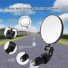 Bike Mirror 360 degrees  Adjustable Rotatable Handlebar Mirror Convex  Mirror with 2 Allen Wrench for