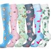 200+ Styles Compression Sports Socks for Men & Women: Breathable, Non-Slip Calf Socks for Fitness & Marathon, Individually Packaged