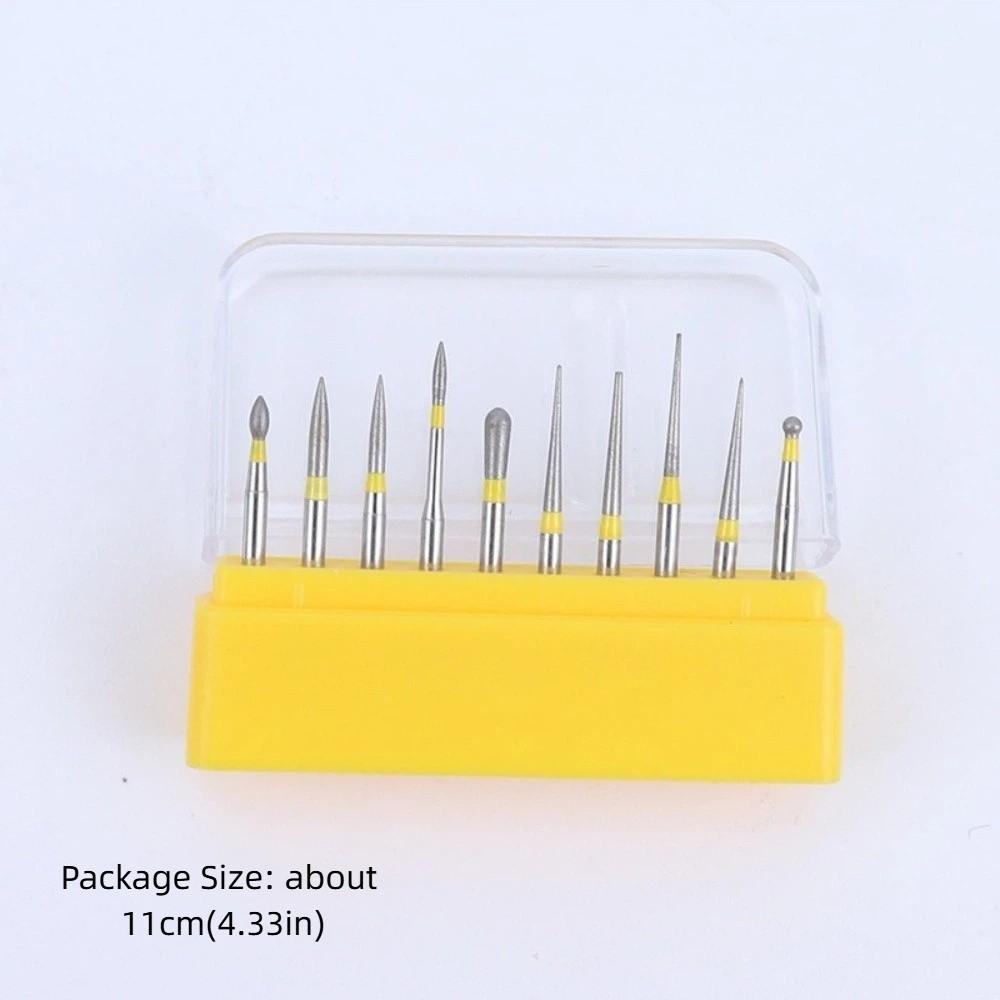 FG 1.6mm Shank Diamond Polishing Burs Extra Fine Grit Fine Ring Burs  Detailed Finishing