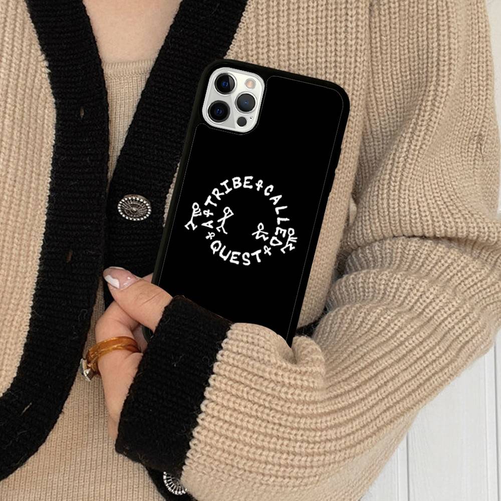 Pop Band A T_Tribe Called Quest PC+TPU Phone Case For IPhone 17 16 15 14 13 12 11 Pro Max Plus Kawaii Cartoon Cover