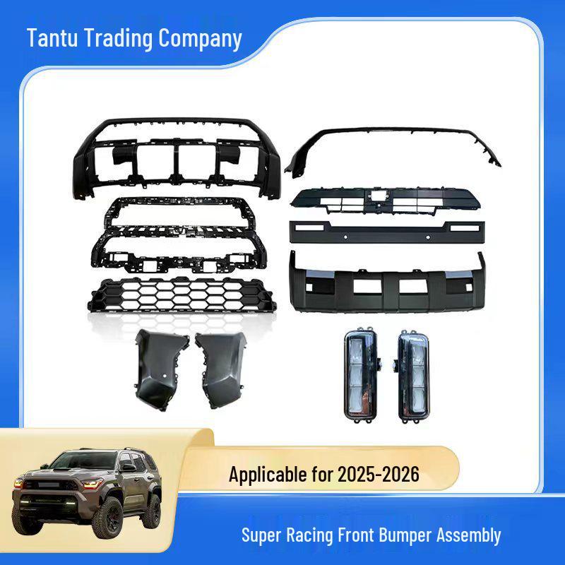 Front Bumper Grille for 2025-2026 Toyota 4Runner /