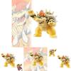 Super Mario Bowser Figurine Jouet en PVC Hauteur 10cm Modèle Collectionnable Dessin Animé
