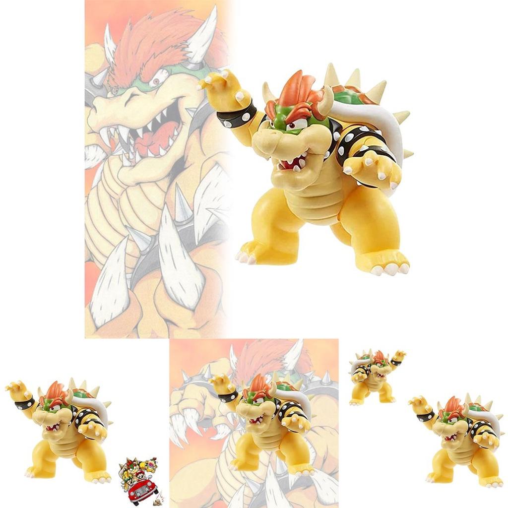 Super Mario Bowser Figurine Jouet en PVC Hauteur 10cm Modèle Collectionnable Dessin Animé