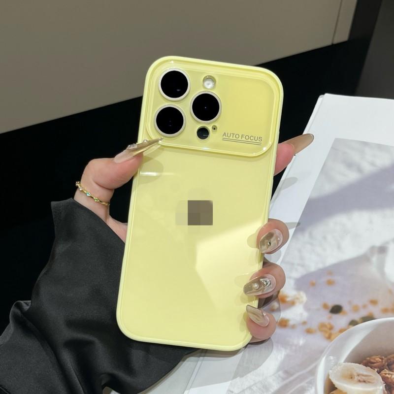 Ice Feel Macaron Camera Window Phone Case IPhone 15 14 16 17 18 Pro Max