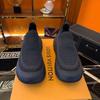 Herrenschuhe Sommer Neu Atmungsaktiv Dünnes Mesh Meshschuhe Ein Pedal Sport und Freizeit Vielseitige Socken Schuhe