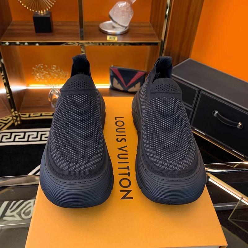 Herrenschuhe Sommer Neu Atmungsaktiv Dünnes Mesh Meshschuhe Ein Pedal Sport und Freizeit Vielseitige Socken Schuhe