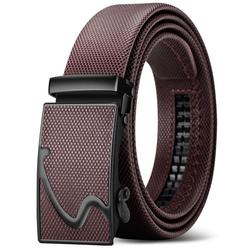 Belt Men'S Advanced Sense Automatic Buckle Simple Belt