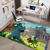 Tapete de Entrada Filme Animado M-Monsters-Inc Lavável Antiderrapante Tapete para Área de Sala de Estar Sofá Cadeiras Tapete de Cozinha Tapete de Entrada