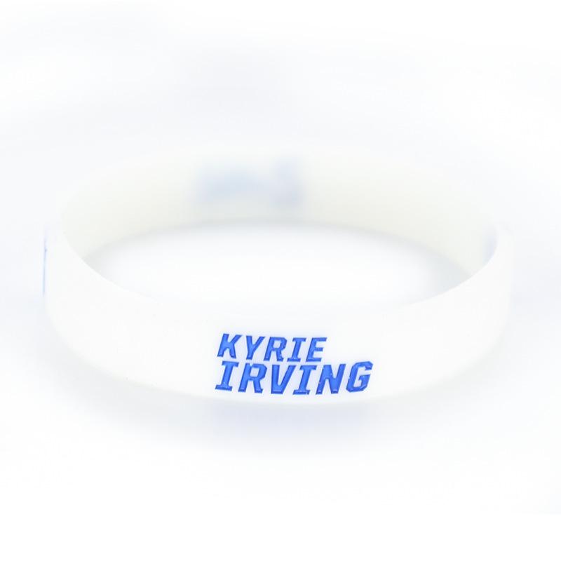2023 Dallas Mavericks Kyrie Irving Signed Eco-friendly Silicone Basketball Bracelet