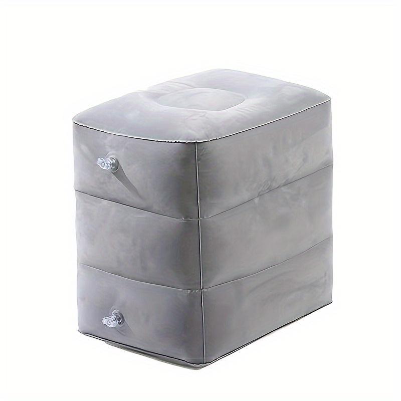 Comfortable Inflatable Footrest for Travel, Perfect for Sleeping On Planes, Buses and Cars