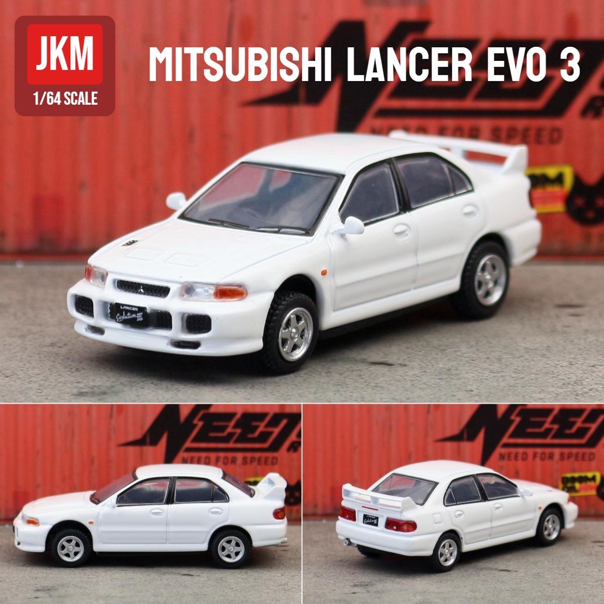 

1/64 Mitsubishi Lancer Evolution EVO Сімейство JDM Initial D Модель іграшкового автомобіля JKM 1:64 Безкоштовні Колеса Литий Металевий Сплав Колекція Подарунок