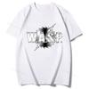 Retro Style Short Sleeve Oneck Camiseta T Shirt Heavy Metal Band Wasp Graphic T Shirts Y2k Clothes Goth Tshirt Tops Tees