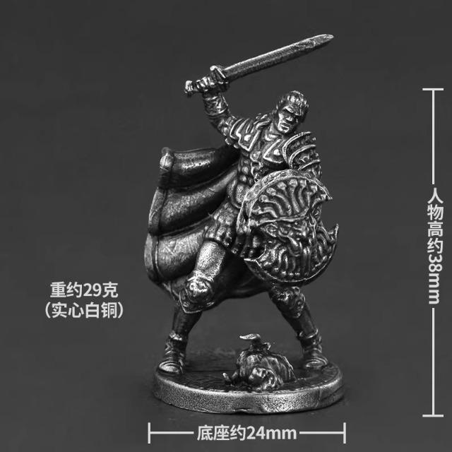 

Ancient Greek Minotaur Metal Miniature, Tabletop RPG Game Soldier Model, Collectible Mythology Statue Desktop Decor Gift for Men