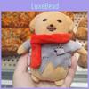 Dog Pupper Zhanjiang  Expression Package Plush Keychain Pendant Toy Stuffed Doll