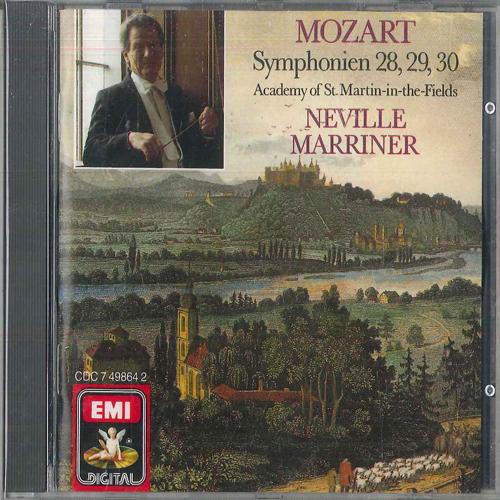 

CD NEVILLE MARRINER Mozart Symphonien 282930 CDC7498642 EMI DIGITAL 1989 Germany Classical Used