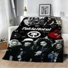 3D T-Tokio oF Band H-Hotel Music Singer Flannel Blanket Soft Throw Blanket Art For Home Decor Bedroom Bed Sofa Picnic Fans Gifts