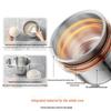 Midea 2L Smart 0-Coating Stainless Steel Rice Cooker CN Plug (adapter Included)