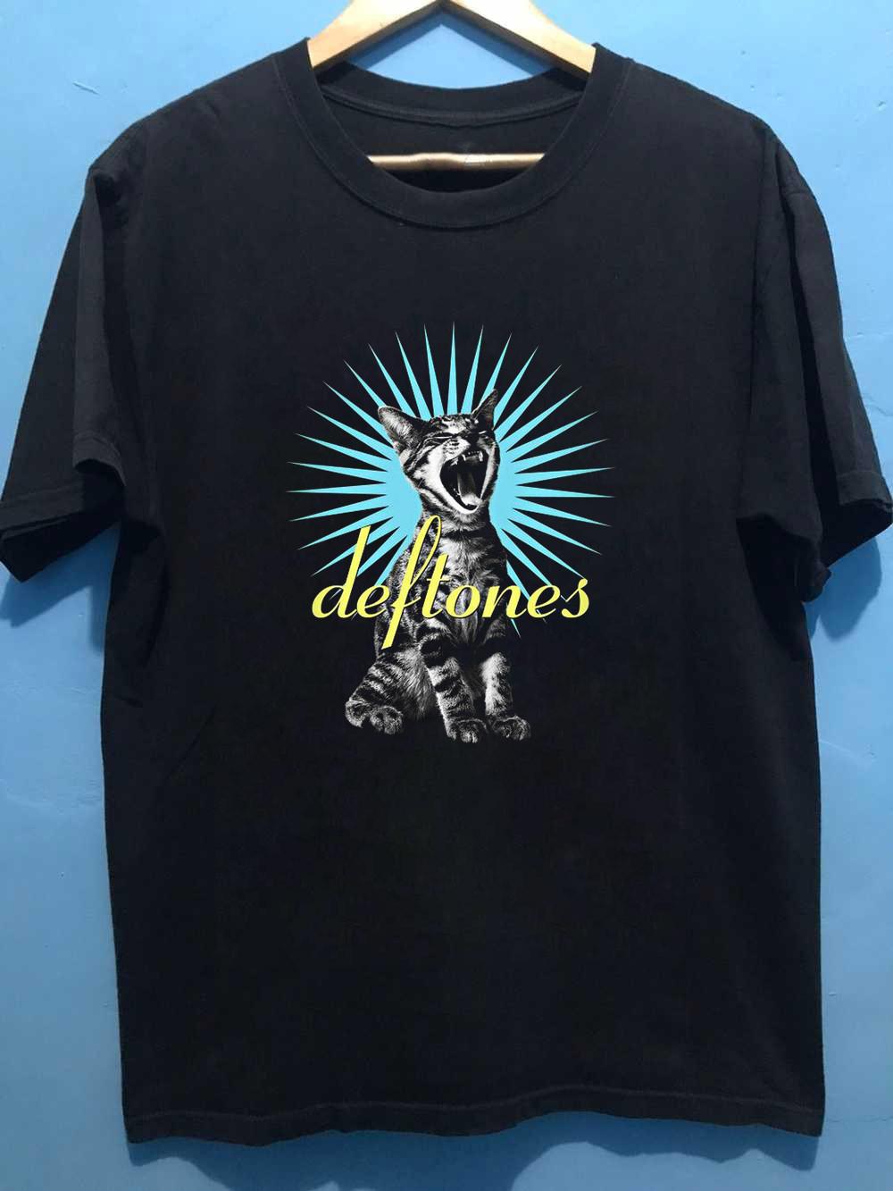 

НОВАЯ футболка Deftones Adrenaline Топы Футболка Подарок Для фаната Черная Все размеры Унисекс L