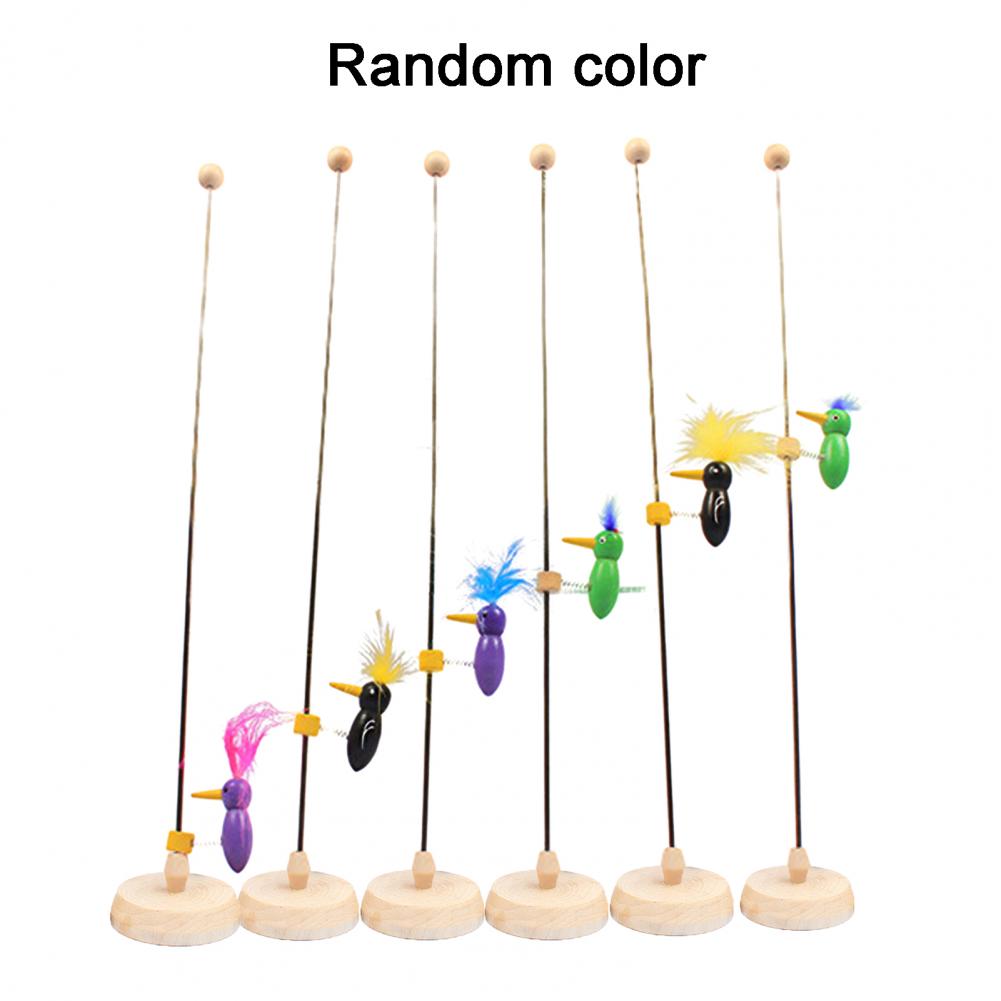 

1 Set Woodpecker Plaything With Wooden Base Top Sphere Toddlers Cute Early Education Figurine Kids Diy Science Experiment Plaything