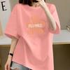Sommer Damen Kurzarm T-Shirt Musterdruck Mode Lässig Rundhals Bequemes Damen Kurzarm T-Shirt