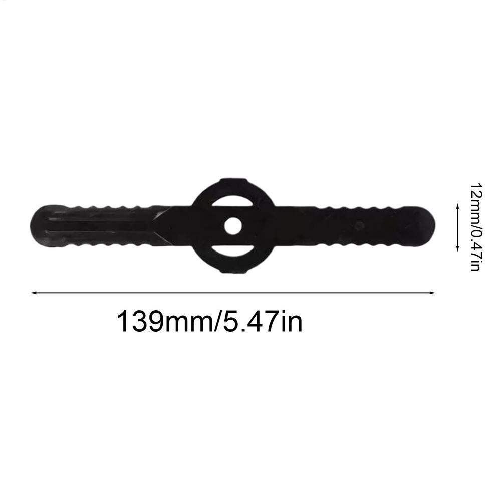 String Lawn Mower Cutter 100 Pieces Heavy Duty Straight-Line Head Straw Cutting Machine Accessories For Garden Yard Porch