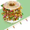 5M/roll Colorful Bulbs String Garland Christmas Decor Home Decor Xmas Tree Ornaments New Year Gift DIY Dollhouse Not Led