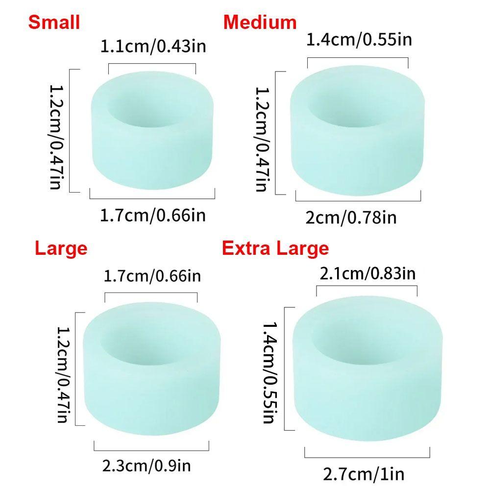 10Pcs Silicone Rod Stop Ring O-ring Absorbing Sweat Anti-Slip Tape New Fishing Accessories