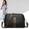 Elegant PU Leather Crossbody Bag with Adjustable Strap and Front Clasp for Daily and Office Use