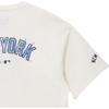 New Era FW25 MLB New York Yankees Asi Akademi Serisi Arka Baskılı Rahat Çok Yönlü Bol Günlük Kısa Kollu Tişört Unisex Tişört 14726605