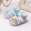 Toddler Infant Kids Baby Girls Flowers LED Luminous Shoes  Sandals