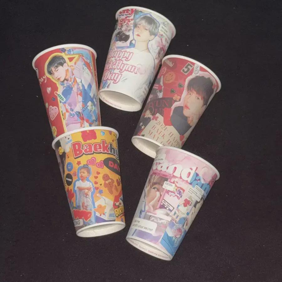 

Exo Baekhyun Birthday Cafe Cup Holder Baekhyun Exo