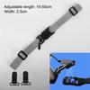 Hiking and Travel Backpack with 1 Set Adjustable Magnetic Chest and Shoulder Straps
