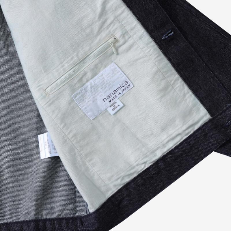Nanamica Men S Short Denim Jacket S25Sa081e
