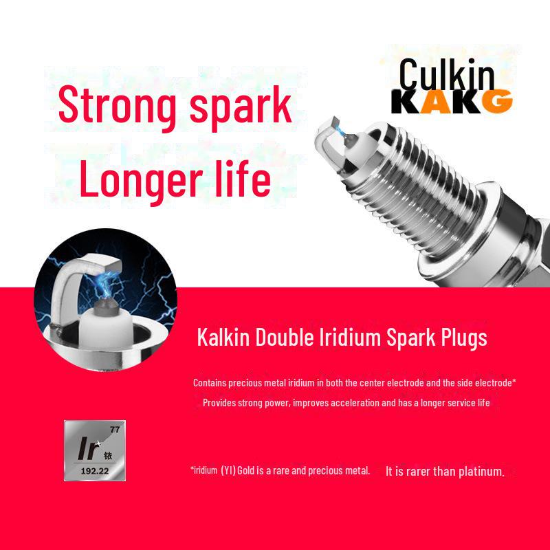 Iridiové zapalovací svíčky pro modely BYD F3, F0, F6, L3, M6, S6, G3, RS8, Si Rui, Speed Rui, Qin a Song Yuan