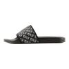 Emporio Armani EA7 Slip-On Flat Sandals With Logo Unisex Sandals Black 7X000109AF15125MC138