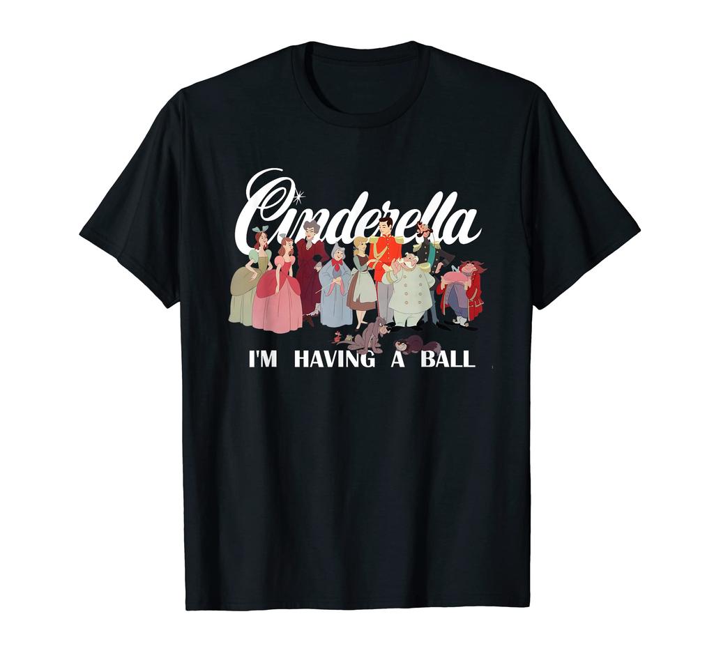Disney Cinderella Characters I'm Having a Ball T-Shirt