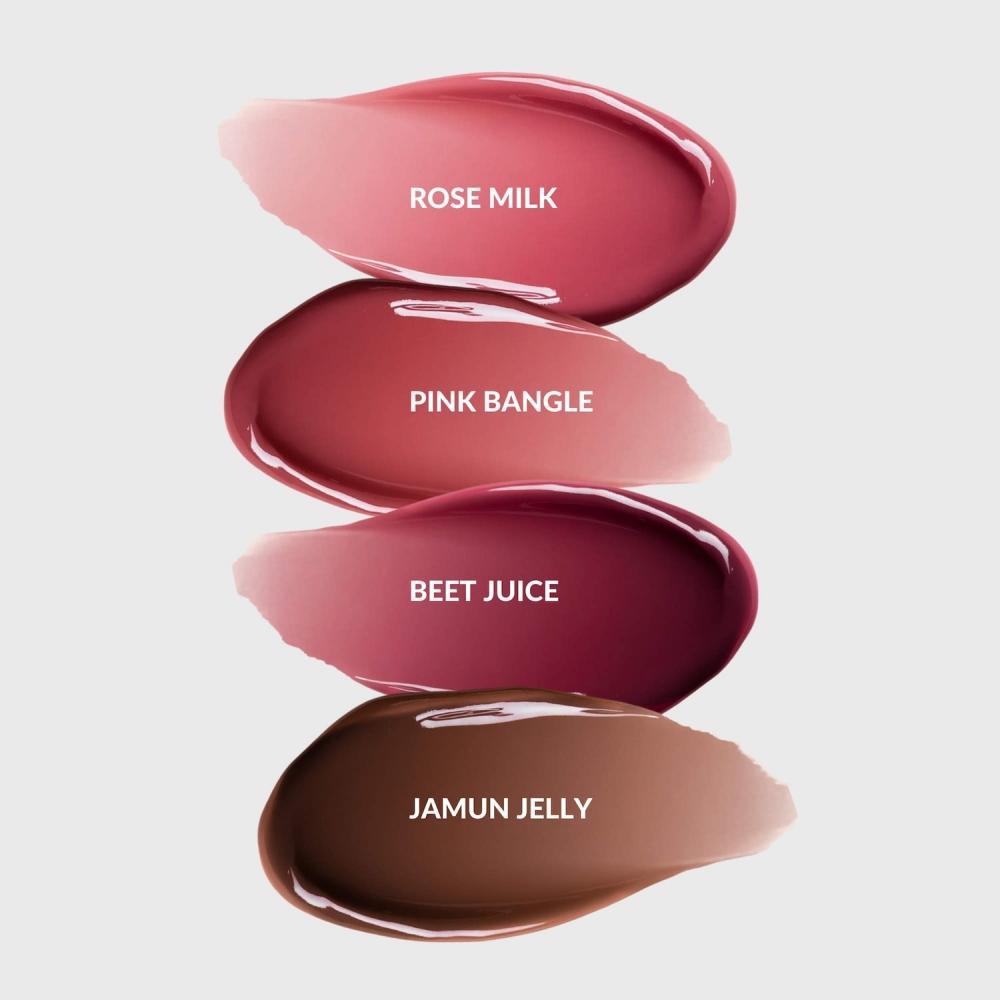 Mango People Hydrating Glossy Fruit Lip Stain 0.11 Oz 3.26 Ml Rose Milk Nude Pink