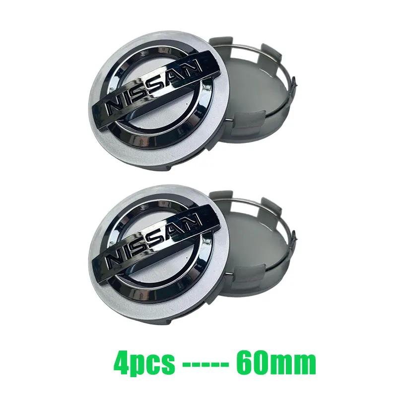 BTRNCK1 4pcs New Car Wheel Hub Center Caps Rims Series Rims Wheels Cover for Nismo Nissan Juke Tiida Teana GTR 350Z 370Z 240SX Fairlady