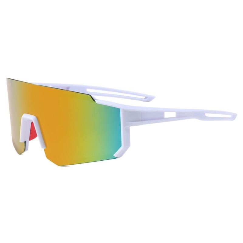 Outdoor Cycling Sports Glasses Men's and Women's Fashion Integrated Large Lenses Motorcycle Protective Goggles Mountain Bike