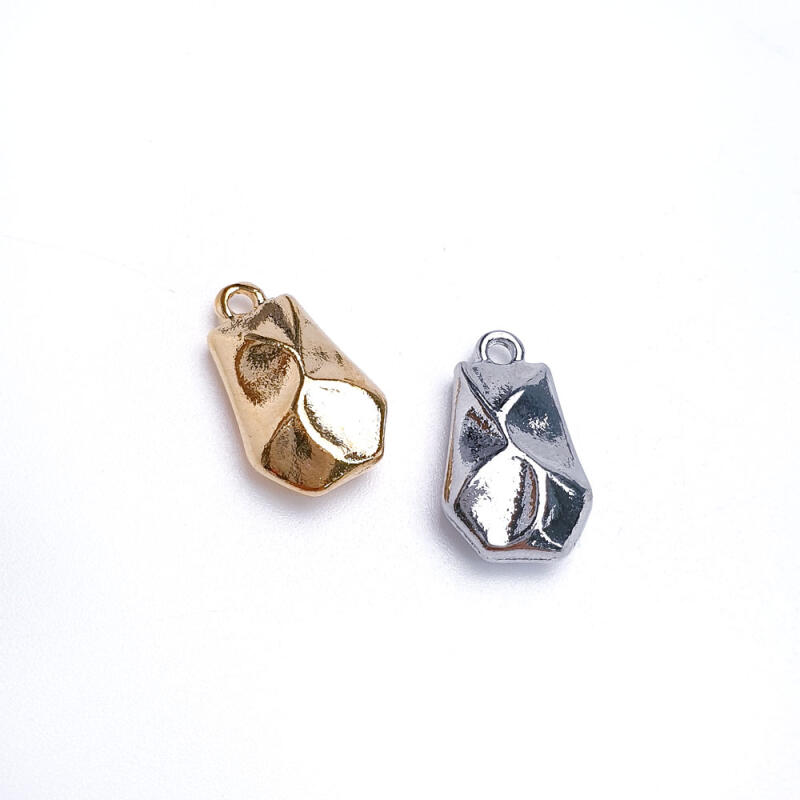 

Metal Sculpture Stone Pendant Accessory Supplies gold