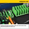 10 Steckplatz Schraubenschlüssel Aufbewahrungsorganizer Zangenhalter Schneidezangen Hämmer Handwerkzeuge Modularer Werkzeugkastenhalter Langlebiger Kunststoff Schraubenschlüssel Organizer