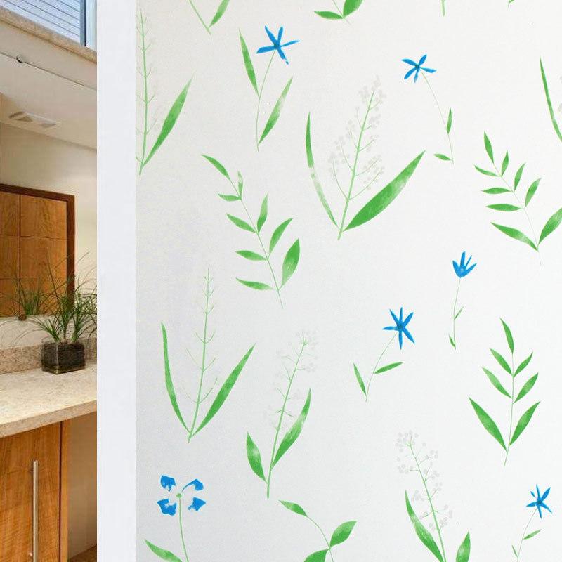 Film pentru fereastră 45x200cm Film cu vitralii matuit Autocolante pentru ferestre de confidențialitate Autocolante autoadezive pentru fereastră.