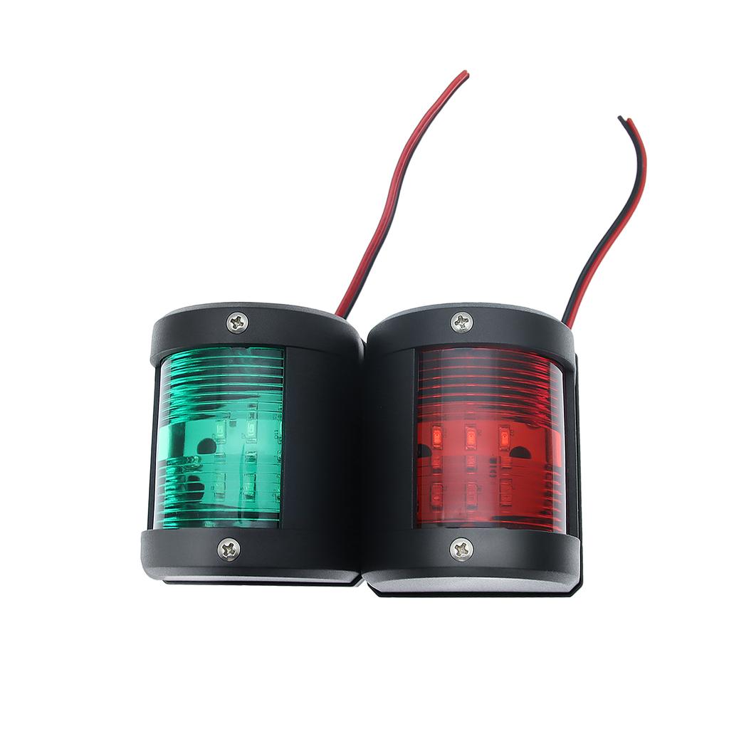 12V 24V LED Navigation Signal Light For Marine Boat Yacht Red Green Marine Sailing Light Waterproof LED Ship Anchor Light
