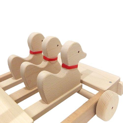 Wooden Pushcart Rattle